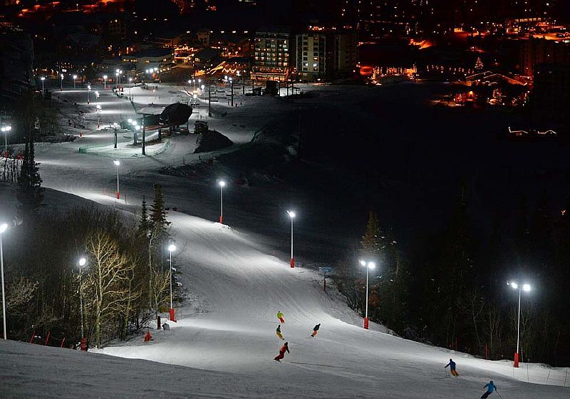 Спортивные объекты и led система освещения