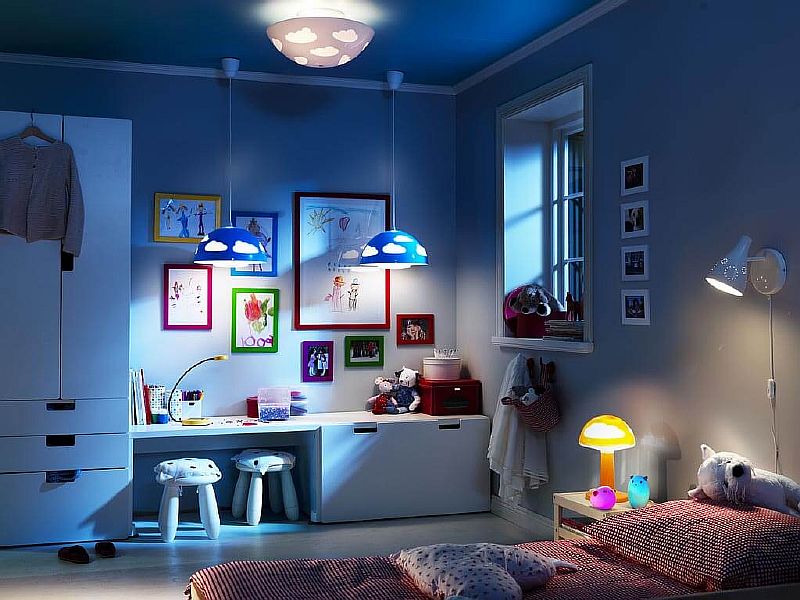 Система освещения детской комнаты