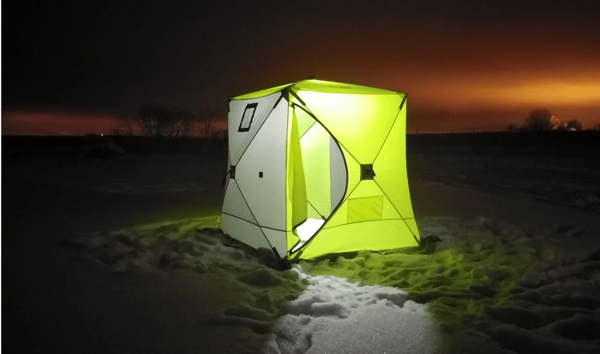Светодиодная рыбалка: почему светодиодная лента - лучший вариант освещения палатки