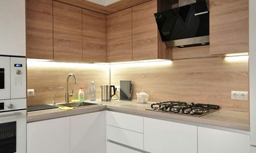 Установка светодиодной LED-подсветки для кухни своими руками