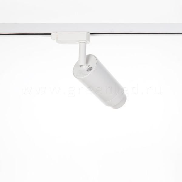 Трековый LED светильник TRV-5005, белый, вид сзади