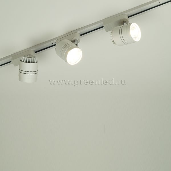 Трековый LED светильник TRV-5007, белый, потолочный монтаж