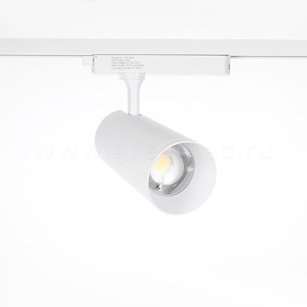 Трековый LED светильник TRV-5024, белый