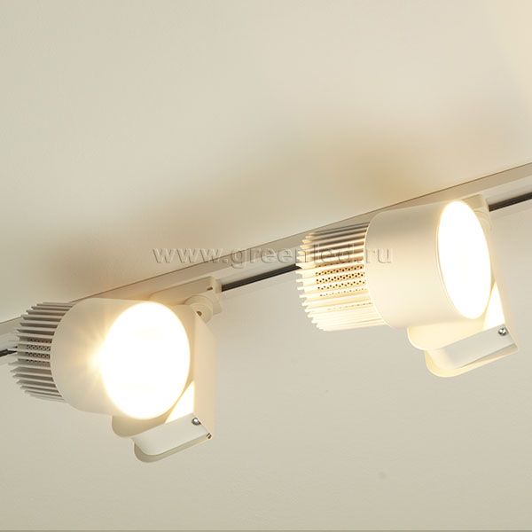Трековый LED светильник TRV-568, белый потолочный монтаж