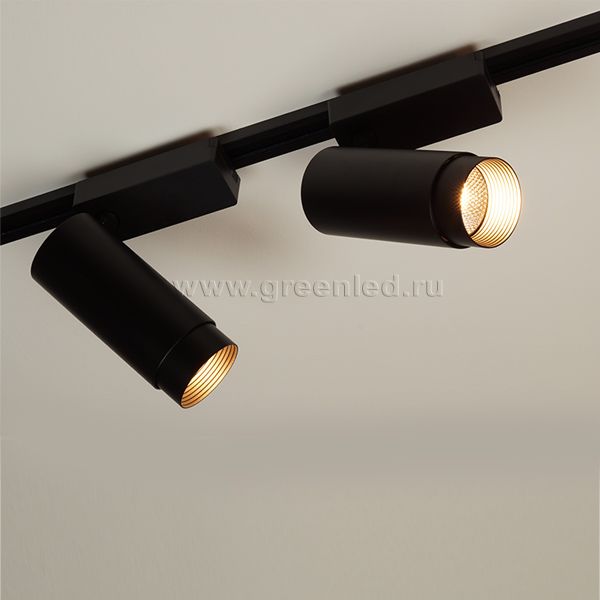 Диммируемый LED светильник TRVD-5017T, черный, потолочный монтаж