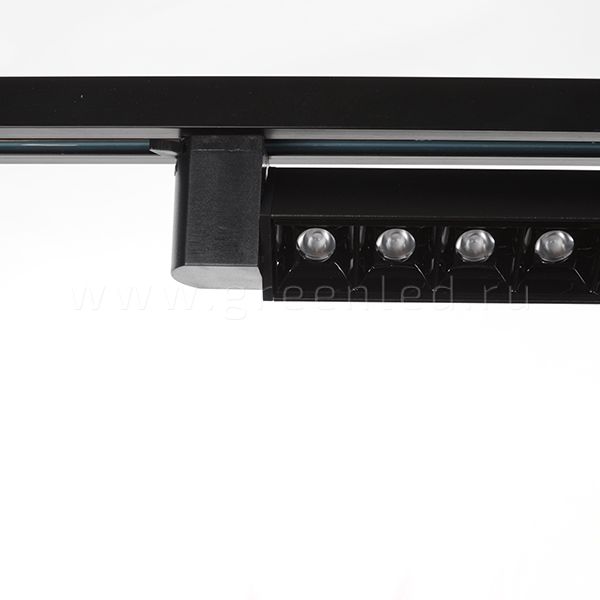 Трековый LED светильник TRV-L01, черный, регулировка угла