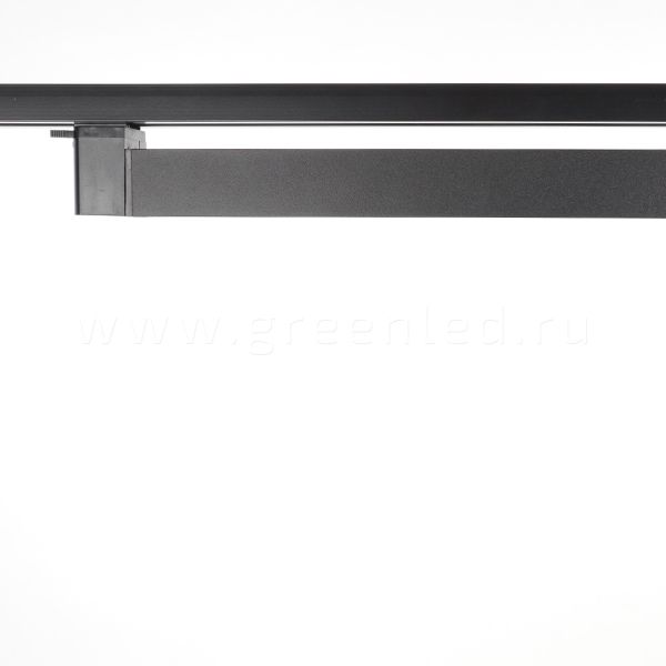 Трековый LED светильник TRV-L01, черный, вид сбоку2