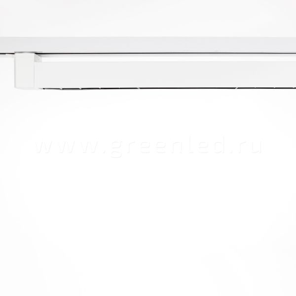 Трековый LED светильник TRV-L01, белый, вид сбоку