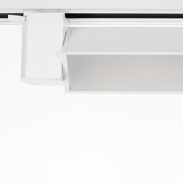 Трековый LED светильник TRV-L02, белый, крупный план